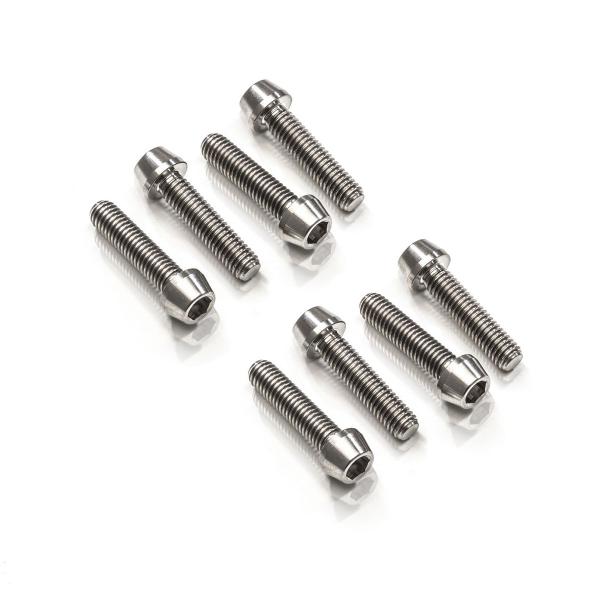 CNC Racing titanium lower steering plate screw kit Ducati 1098R 2008-2009