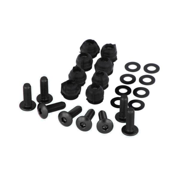 CNC Racing black Original windshield screw kit Ducati 1098 2007-2008