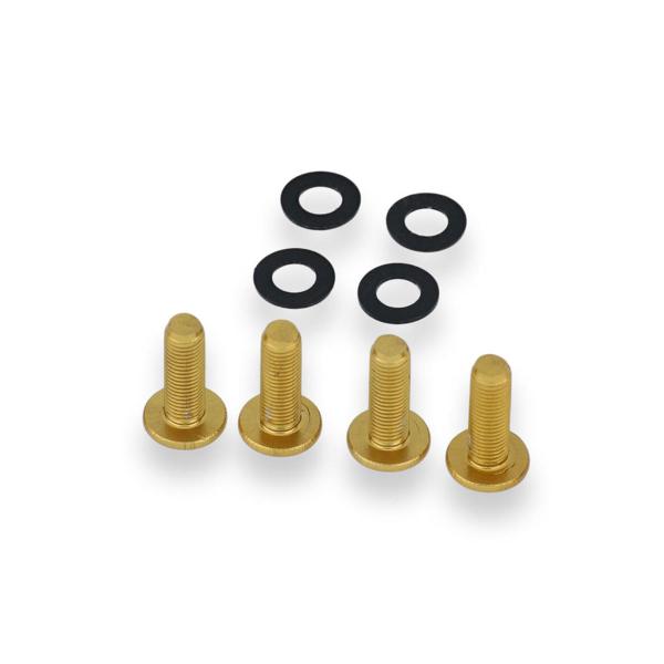 CNC Racing gold Original windshield screw kit Aprilia RS660 2021-2024