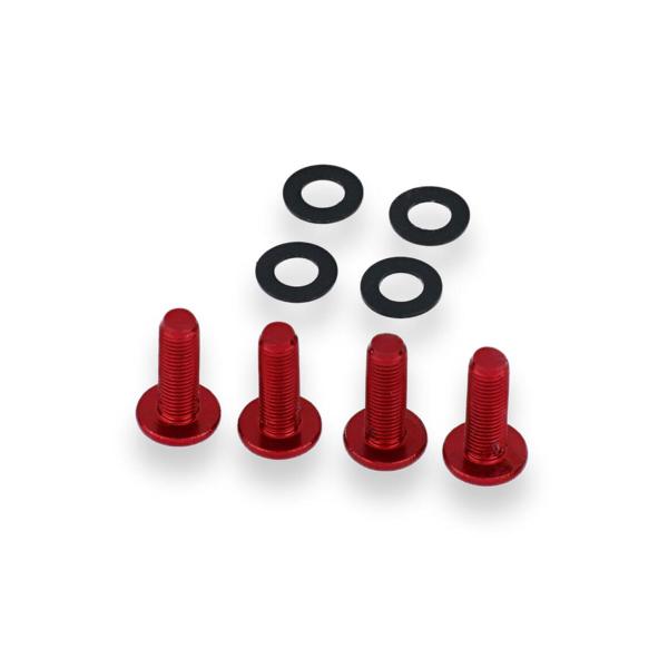 CNC Racing red Original windshield screw kit Ducati Monster 1100 EVO 2012-2013