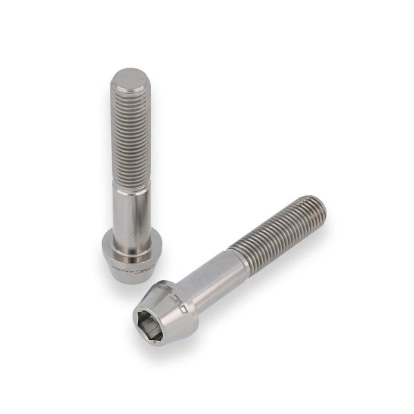 CNC Racing titanium Front brake caliper screw kit M10x1.25x55 (2pcs) Ducati Panigale V4 2018-2024