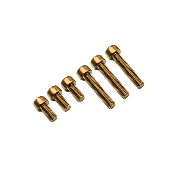 CNC Racing gold tank cap screw kit Mv Agusta Brutale 675 2012-2015