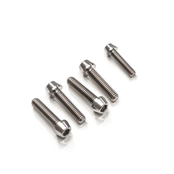 CNC Racing titanium upper steering plate screw kit Ducati Monster 1200R 2016-2019