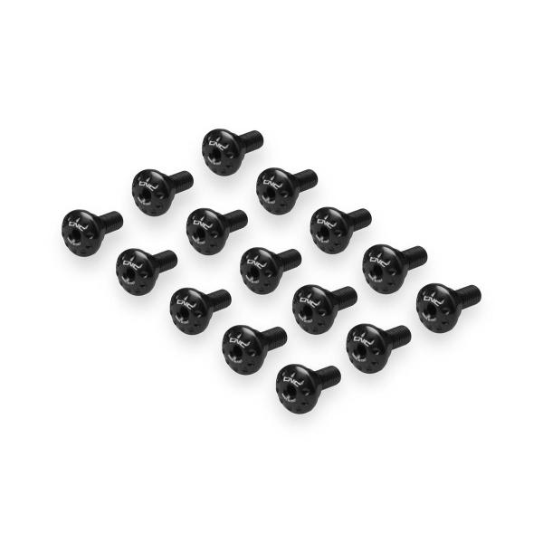 CNC Racing black side fairing screw kit Aprilia RS660 2021-2024