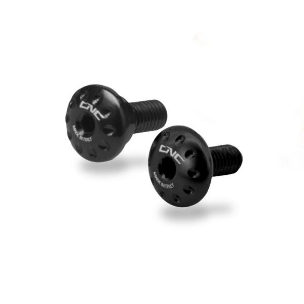 CNC Racing black upper chain guard screw kit Ducati Monster 937 2021-2024