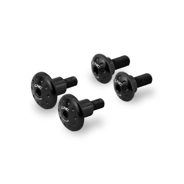 CNC Racing black fairing screw kit anteriore Ducati DesertX 937 2022-2024