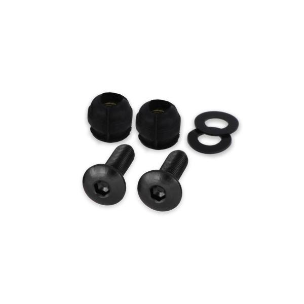 CNC Racing black Original windshield screw kit 2pz Ducati Monster 937 2021-2024
