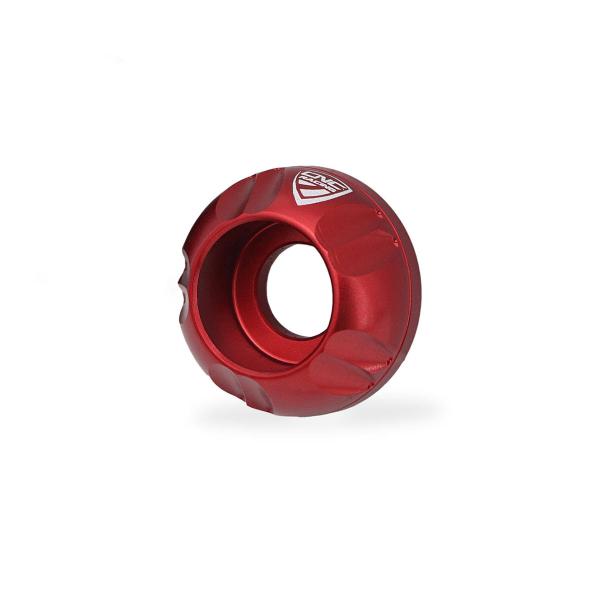 Boccola vite ammortizzatore posteriore CNC Racing rosso Moto Guzzi V85TT 2019-2024