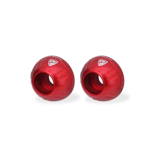 CNC Racing red exhaust silencer screw bushing kit Moto Guzzi V7 Stone 2019-2024