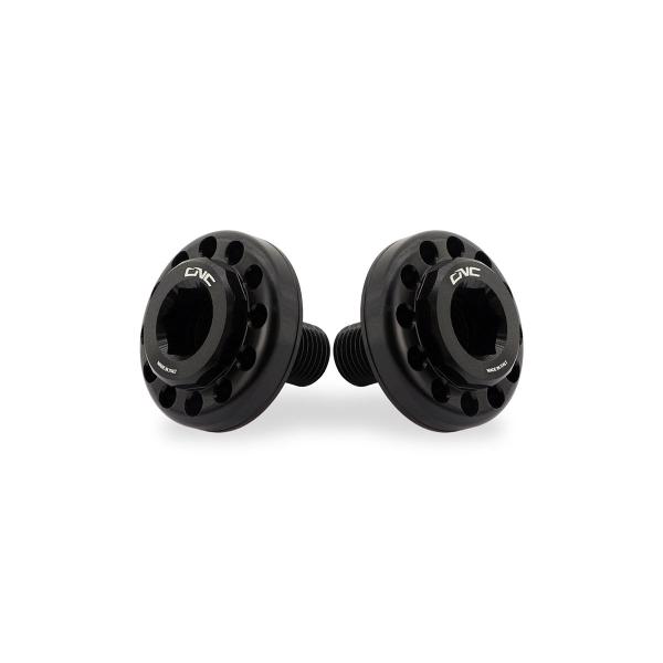 CNC Racing black original footrest central screw kit Ducati Monster 937 2021-2024