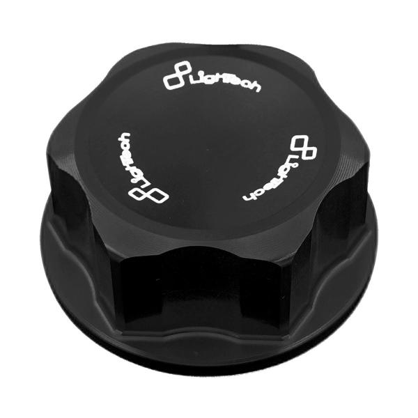 Lightech special nut 24x1,00 glossy black ergal Honda Hornet 900 2005-2008