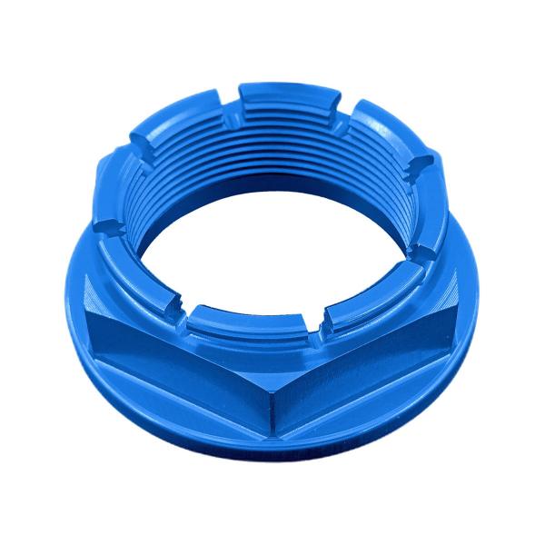 Lightech dado speciale 38x1,5 ergal blu cobalto Ducati Hypermotard 821 2013-2014