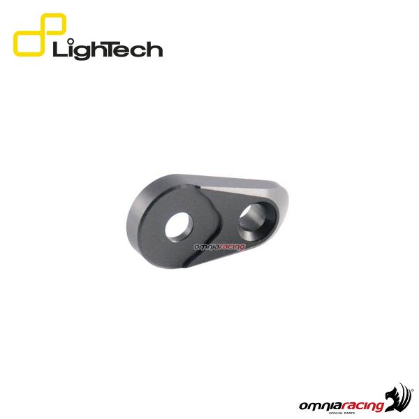 Lightech footpeg holder spare parts for rearset black color