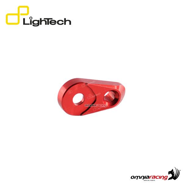 Lightech supporto poggiapiede di ricambio per pedane colore rosso