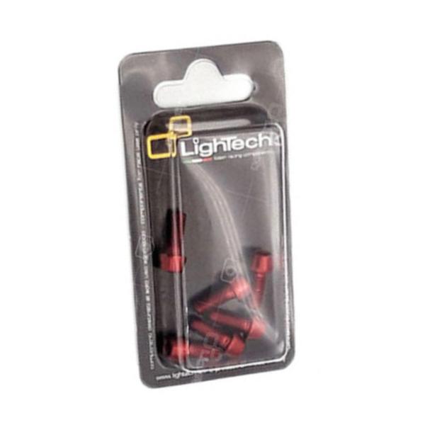 Kit viti cupolino Lightech ergal rosso Yamaha R1 2004-2008