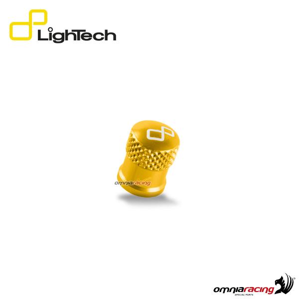 Lightech cap wheel valve cap motorcycle gold color