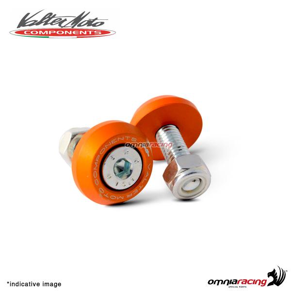 Distanziale conico Valtermoto con foro diametro 6 mm colore arancio