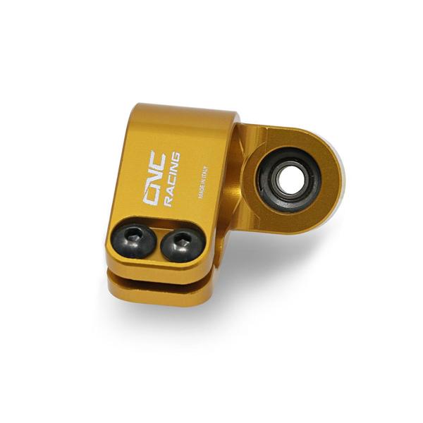 CNC Racing gold clamp collar for Ohlins steering damper