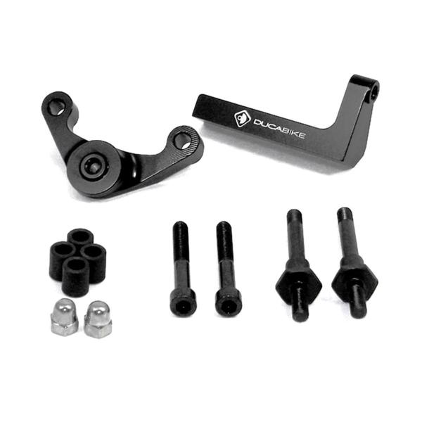 DBK Kit mount Steering damper Ducati Hypermotard 939 2016-2018