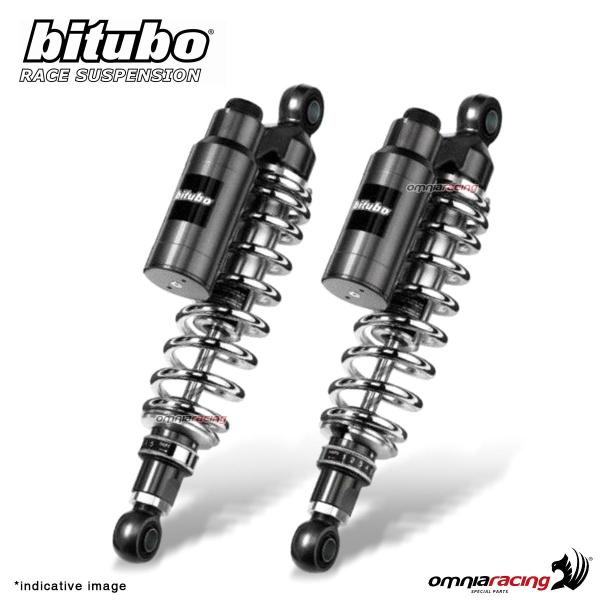 Coppia ammortizzatori Bitubo WMT0 301mm cromati Yamaha SRX600 1986-1987