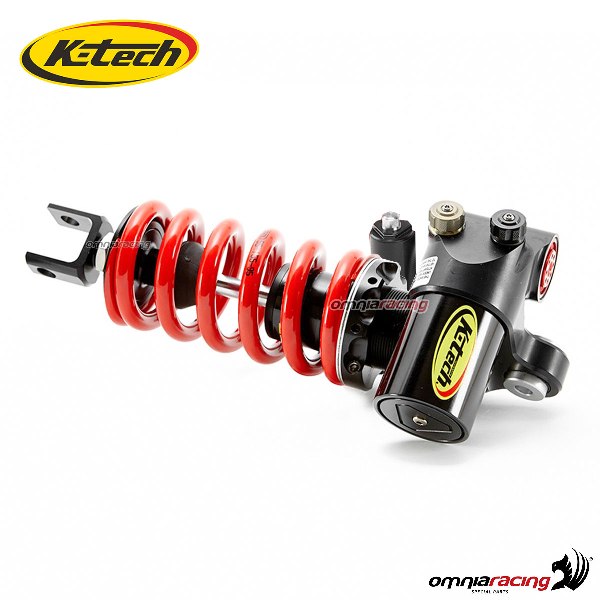 Mono adjustable rear shock absorber K Tech DDS Pro 341mm for Suzuki SV650S 2003>2012