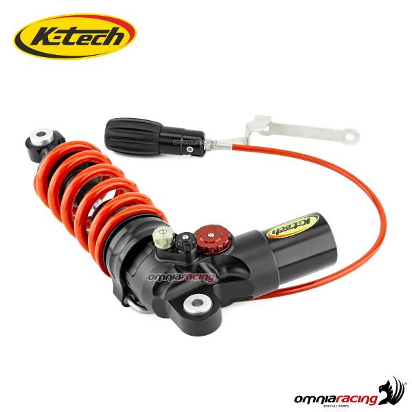 Mono ammortizzatore posteriore regolabile K Tech DDS Pro 317mm per Honda CBR1000RR-R 2020>