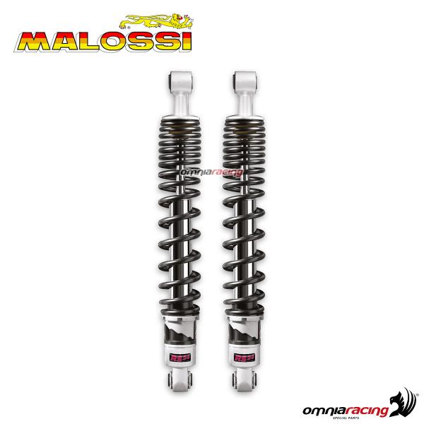 Original Piaggio Rear Shock Absorber Pair For Beverly 350 Sport Touring - Black