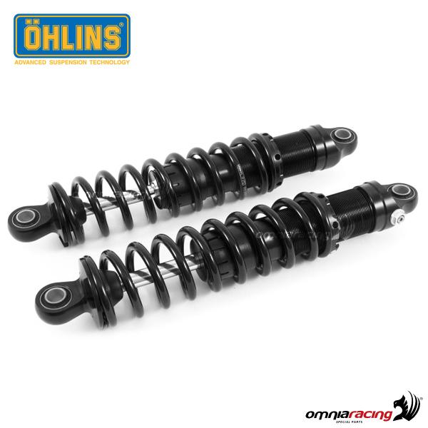 Coppia ammortizzatori Ohlins STX36 324/328mm Blackline Piaggio Vespa GTS 150/GTS 300 2019-2023