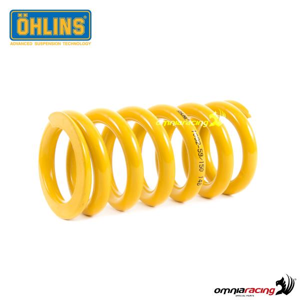 Ohlins molla mono ammortizzatore bici 36/113/84 N/mm (480 lb/in)/57 mm
