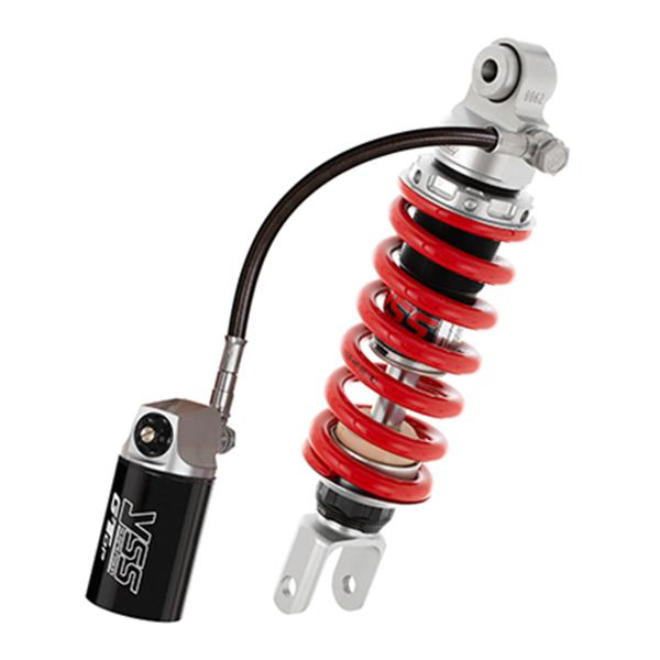 Ammortizzatore posteriore YSS G-Top molla rossa 240mm Kawasaki KSR110 2005-2014