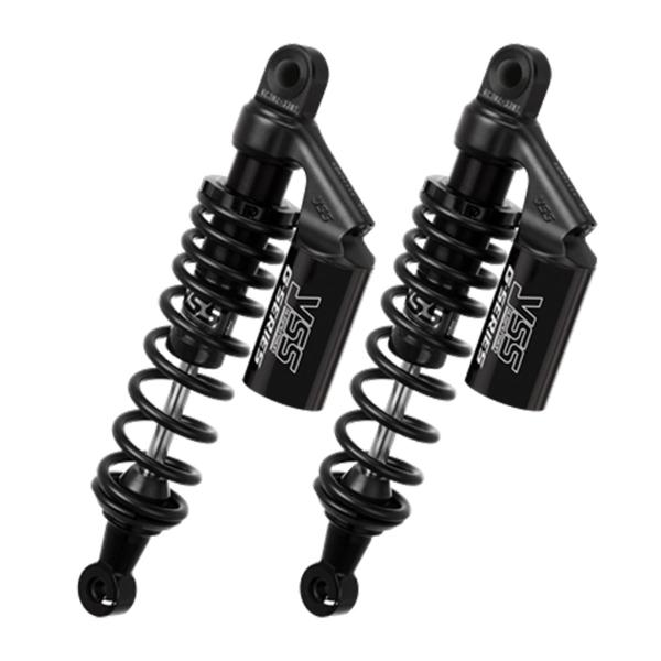 YSS Eco black rear shock absorbers 340mm Suzuki GSX400S Katana 1992-1993