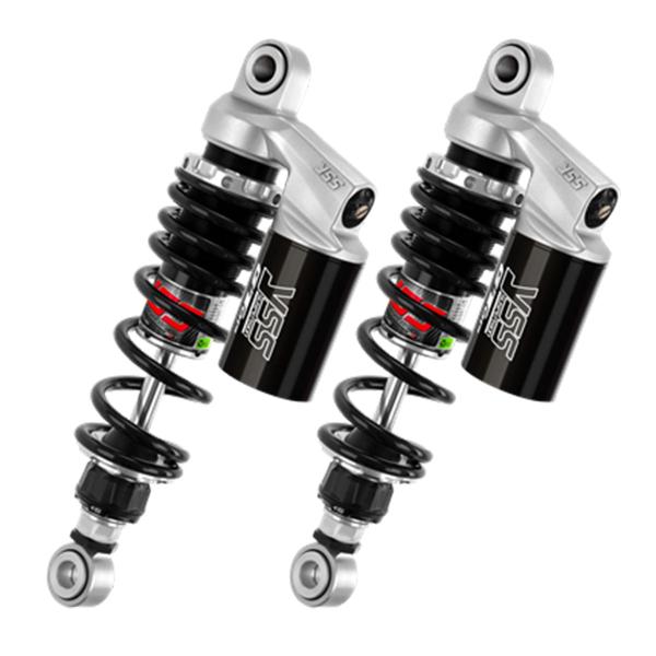 YSS G-Top rear shock absorbers 285-295mm black spring Honda Rebel 300 2017-2024
