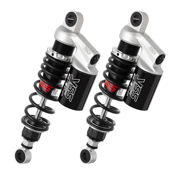 YSS G-Top rear shock absorbers 295-305mm black spring Harley Davidson XL1200L Sportster 2007-2009
