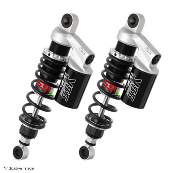 YSS G-Top rear shock absorbers 295-305mm black spring Suzuki VS700 Intruder 1991-1992
