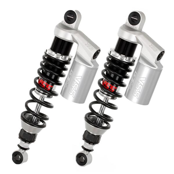 YSS G-Top rear shock absorbers 295-305mm black spring Harley Davidson Wide Glide 1980-1986
