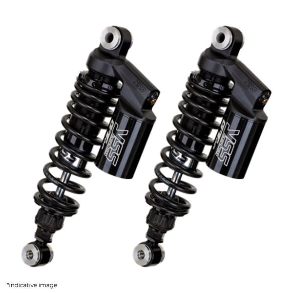 YSS G-Top black rear shock absorbers 295-305mm HarleyDavidson XL1200X Sportster FortyEight 2019-2024