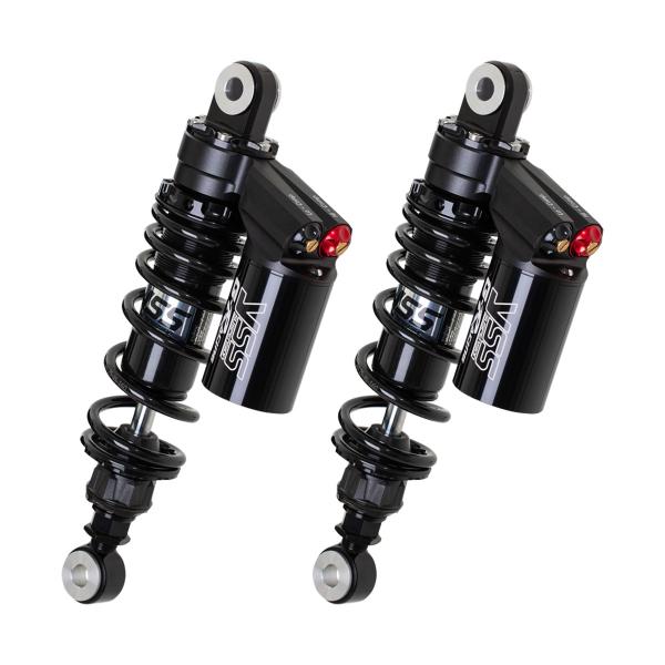 YSS G-Racing black rear shock absorbers 295-305mm Harley Davidson Dyna Super Glide 2008-2017