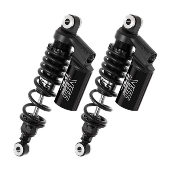 YSS G-Top black rear shock absorbers 305-315mm Harley Davidson Dyna Super Glide 2008-2017