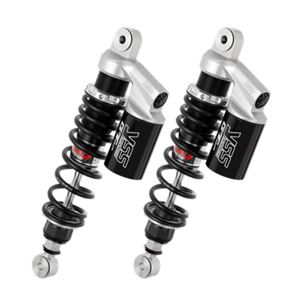 YSS G-Top rear shock absorbers 315-325mm black spring BMW R45 1978-1985