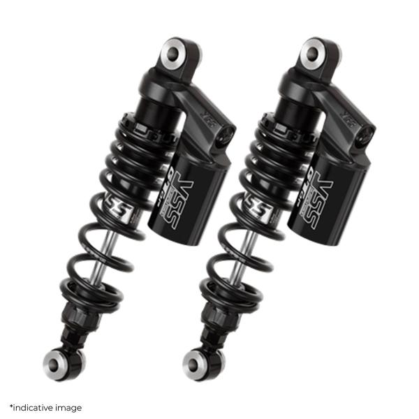 YSS G-Top black rear shock absorbers 315-325mm Harley Davidson Dyna Super Glide 1995-1998