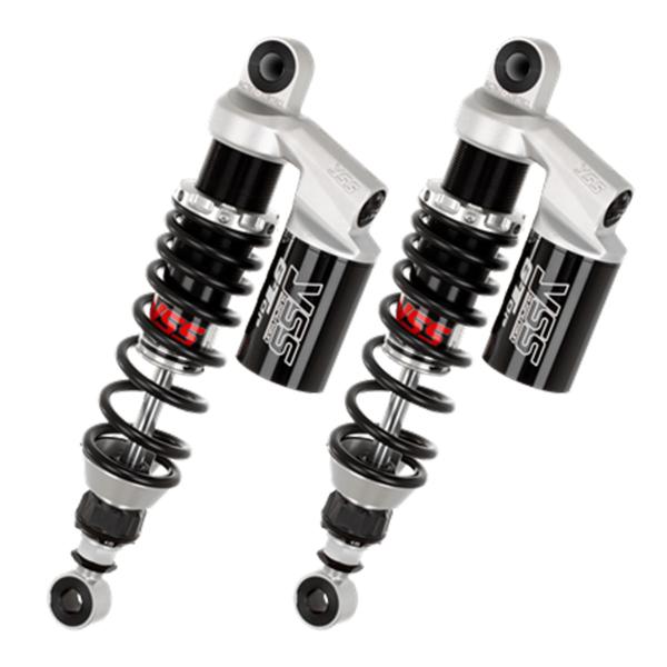 YSS G-Top rear shock absorbers 315-325mm black spring Honda GB500 Clubman 1989-1990