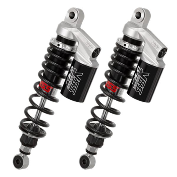 YSS G-Top rear shock absorbers 325-335mm black spring Kawasaki GT750 1982-1985