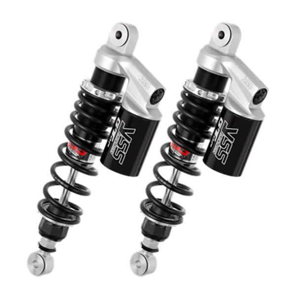 YSS G-Top rear shock absorbers 340mm black spring Harley Davidson Electra Glide Road King 1999-2001