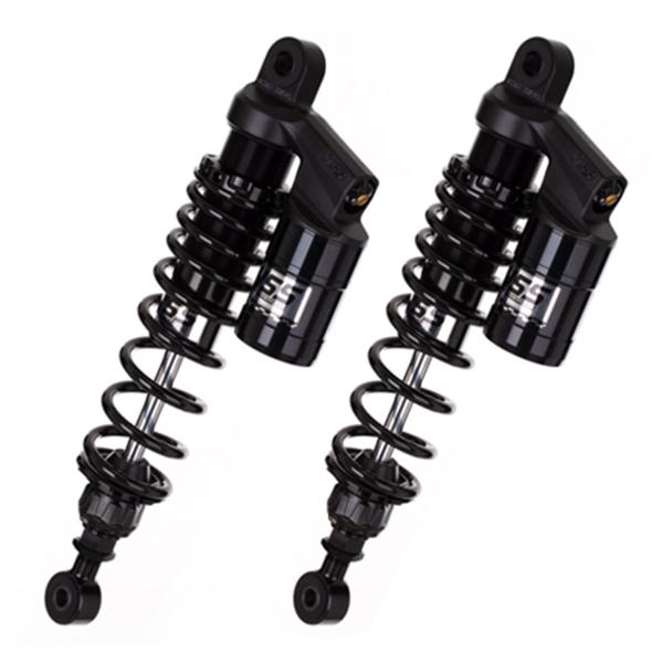 YSS G-Top black rear shock absorbers 335-345mm Kawasaki Z1100 LTD 1982-1987