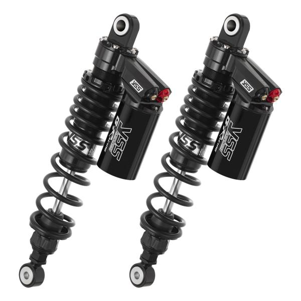 YSS G-Racing black rear shock absorbers 335-345mm Triumph Bonneville 900 T100 (EFI) 2008-2015