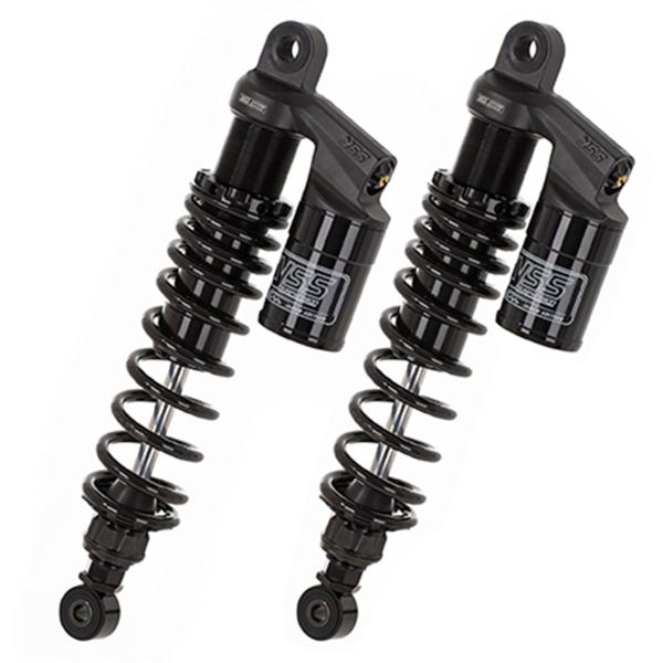 YSS G-Top black rear shock absorbers 350-360mm Kawasaki Z1000 1977-1983