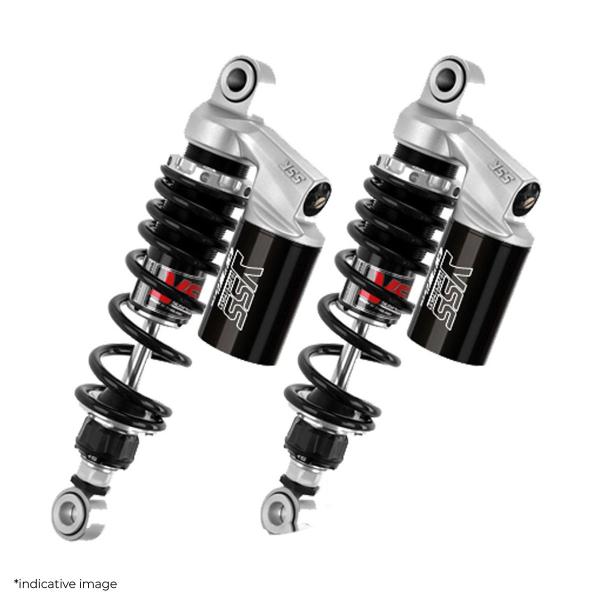 YSS G-Top rear shock absorbers 350-360mm black spring Triumph Bonneville T100 2017-