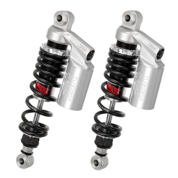 YSS G-Top rear shock absorbers 345-355mm black spring Honda CB500 1994-1995