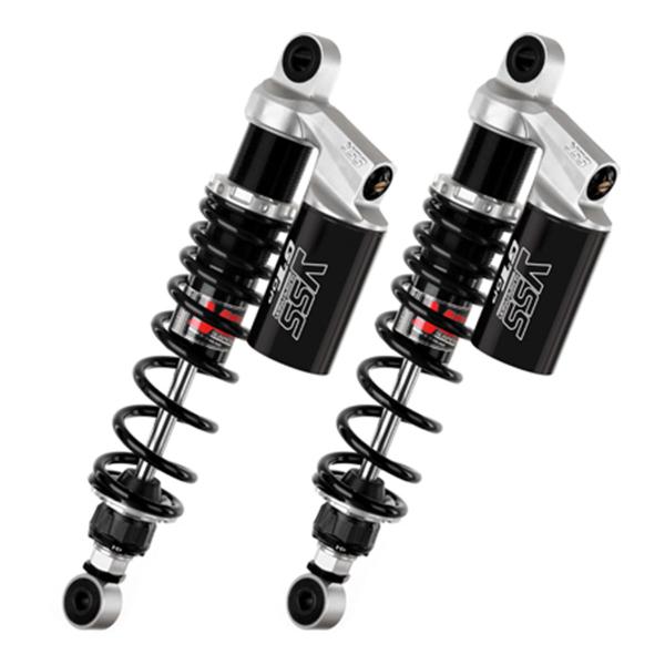 YSS G-Top rear shock absorbers 360-370mm black spring Kawasaki Z1000 1977-1983