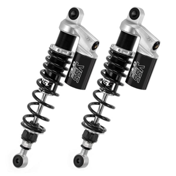 YSS G-Top rear shock absorbers 360-370mm black spring Kawasaki Z1-Z1000 (Damper M) 1977-1983